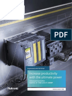 Increase Productivity With The Ultimate Power: Advanced Controllers SIMATIC S7-1500 With ET 200MP