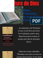 La Nature de DIEU Et L'homme