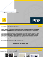 Formatos de Comunicacion