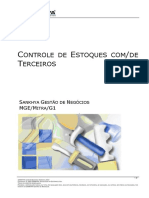 CONTROLE DE ESTOQUES COM - DE Terceiros