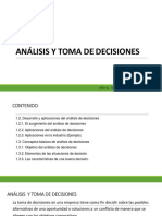 1ra Clase - Analisis de Decisiones