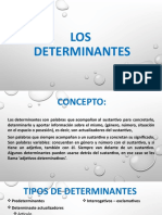 Los Determinantes