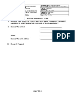 Sample Research Proposal Using The MSEUF Format