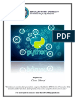 Python Programming LAB IV Sem NEP-1