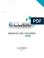 E-CUBE9 Manual Operacion Español