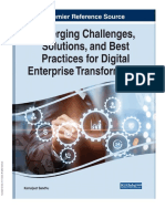 (Advances in Business Strategy and Competitive Advantage) Kamaljeet Sandhu - Emerging Challenges, Solutions, and Best Practices For Digital Enterprise Transformation (2021, IGI Global) - Libgen - Li