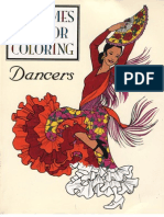 (Kids Coloring) Dancers Coloring Book-Costumes For Coloring-By Pddef