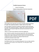 Portfolio Assessment Science