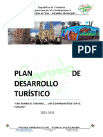 Plan de Desarrollo Turistico Une 2022-2031