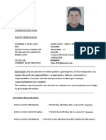 CV - FERNANDO RIOS CHUFANDAMAa