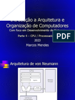 AOC - Parte 04 - Processadores - Marcos Mendes