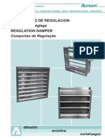 Compuertas Regulacion y Rejillas de Intemperie