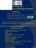 Endowments - MCC BoD August 2011 v2.0