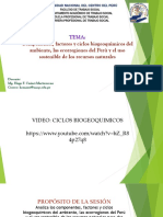 Componentes, Factores y Ciclos Biogeoquímicos Del Ambiente, Las Ecorregiones Del Perú y El Uso Sostenible de Los Recursos Naturales