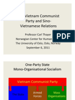 Thayer The Vietnam Communist Party and Relations With China