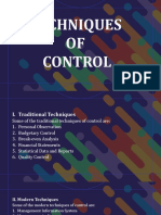 Techniques of Control