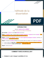 Méthode de La Dissertation