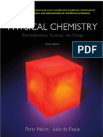 Atkins Physical Chemistry 10th Edition c2014 Solutions Ism