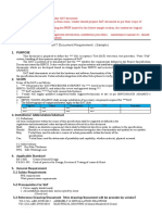 Sample SAT Procedure (Only For Reference)