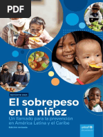 El Sobrepeso en La Ninez Reporte 010922