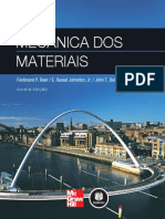 Mecânica Dos Materiais: Ferdinand P. Beer / E. Russel Johnston, Jr. / John T. Dewolf / David F. Mazurek