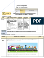 Sesion de Aprendizaje de Ciencia y Tecnologia 21 de Marzo