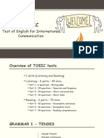 Dory TOEIC 3 - Grammar - Tenses