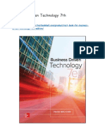 Test Bank For Business Driven Technology 7th Edition