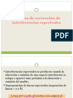 INTERFERENCIAS ESPECTRALES - Efecto Zeeman