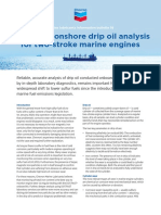 18 Onboard and Onshore Drip Oil Analysis