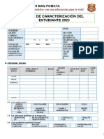 Ficha de Caracterización de Estudiantes