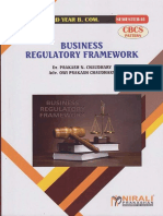 Business Regulatory Framework II