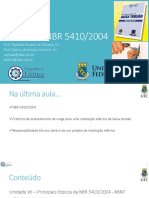 Unidade VII Principais Tópicos Da NBR 5410 de 2004