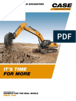 Crawler Excavators cx490c cx500c Brochure Sea