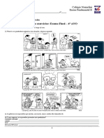 Lista de Exercícios: Exame Final - 6º ANO: Colégio Nomelini