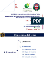 T4 (INV) - Muestreo (1-2022)