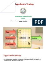 Hypothesis Testing