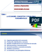 Tema 1 La Economia