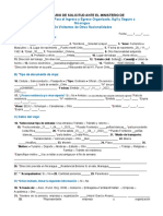 Formulario de Hoja de Solicitud de Ingreso Ante El Migob 3