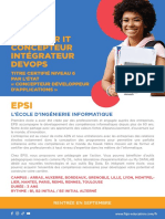 EPSI - Bachelor IT Concepteur Intégrateur DevOps