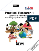 Practical Research 1 Module 6 REVISED