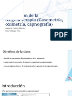 Evaluacion de La Oxigenoterapia