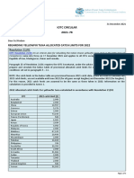 Circular 2021-78 - Allocated Catch Limits For Yellowfin Tuna in 2022