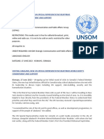 English Article-Visiting Jubaland, New Un Special Representative Reaffirms World Body's Commitment and Support