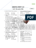 Cell Unit of Life - DPP-03 (Of Lecture-03 & 04)