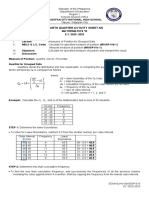 Q4 A.S. Measures of Position For Grouped Data