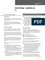 Safety in Electrical Testing