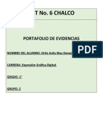 CBT No. 6 Chalco: Portafolio de Evidencias