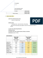 Labor Additional Notes