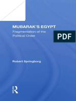 Vdoc - Pub Mubaraks Egypt Fragmentation of The Political Order